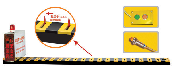南宁兴宁区V3嵌入式闯岗自动扎胎器/阻车器